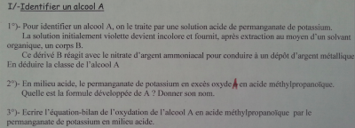 voici les questions