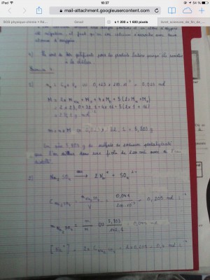 J'aimerais savoir si c'est bon