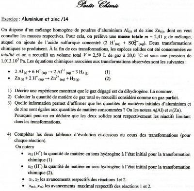 Enoncé exercice 1