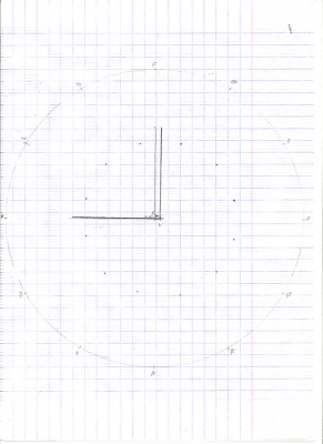 et là j'ai fait ce qui est demandé dans l'énoncé une feuille de claque est superposée dessus.