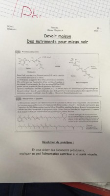 sujet DM de Physiuqe Chimie