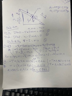 calcul theorique acceleration